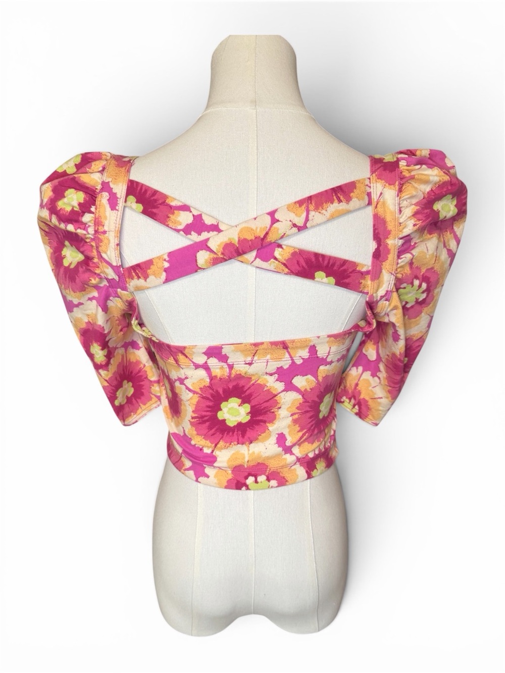 Free People Give Me More Top In Pop Combo - Picture 4 of 9
